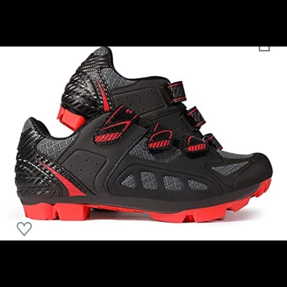 Mens Zol mountain biking/indoor spinning shoes w/ bonus heart rate monitor - Picture 1 of 4